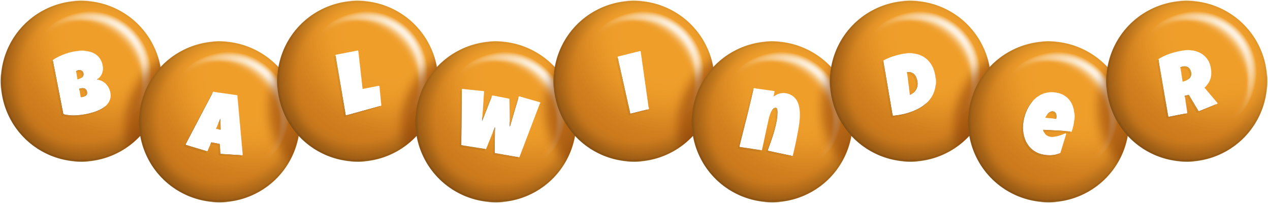 Balwinder candy-orange logo