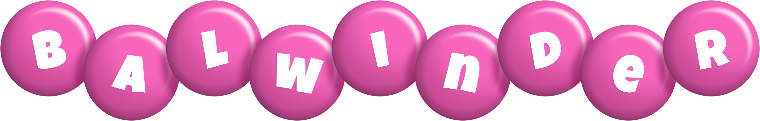 Balwinder candy-pink logo