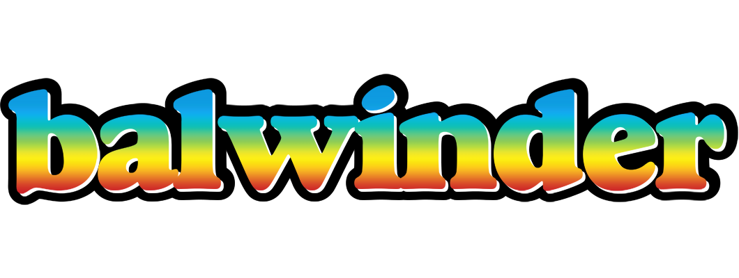 Balwinder color logo