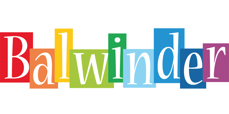 Balwinder colors logo