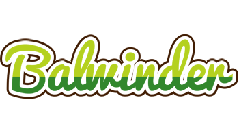 Balwinder golfing logo