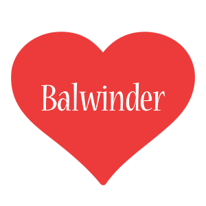 Balwinder love logo