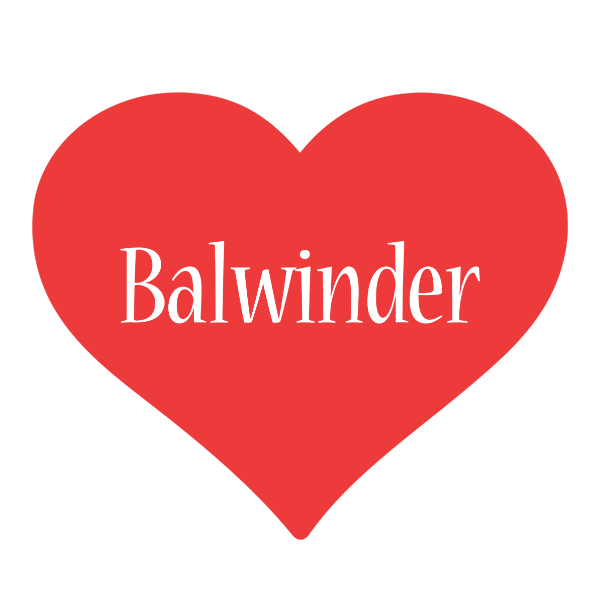Balwinder love logo
