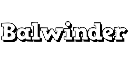 Balwinder snowing logo