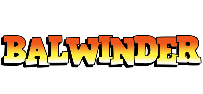 Balwinder sunset logo