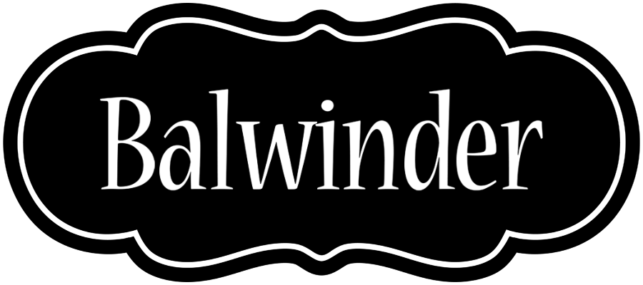 Balwinder welcome logo