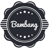Bambang badge logo