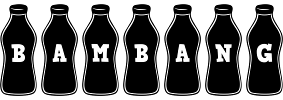 Bambang bottle logo