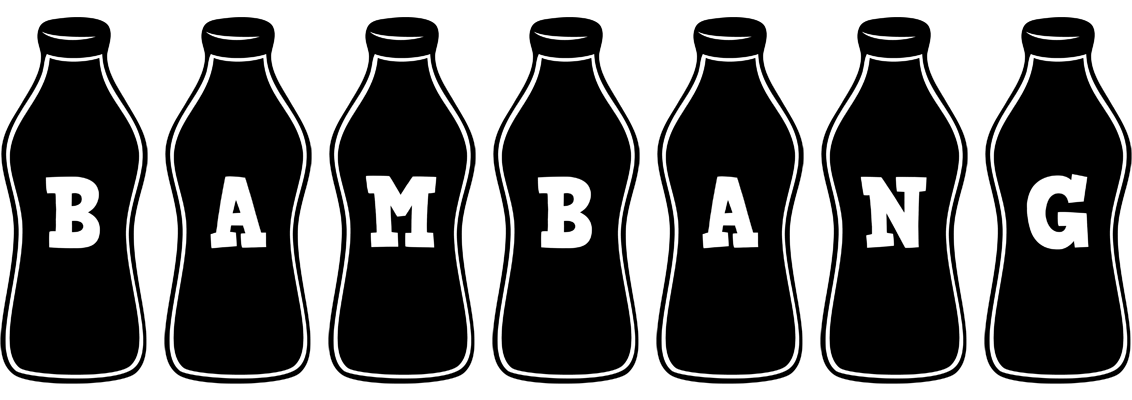 Bambang bottle logo