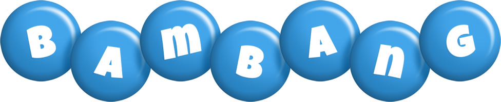 Bambang candy-blue logo