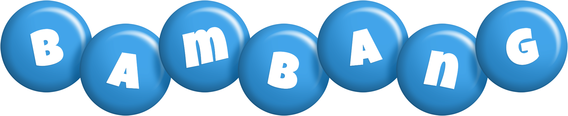 Bambang candy-blue logo