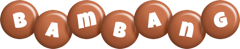 Bambang candy-brown logo