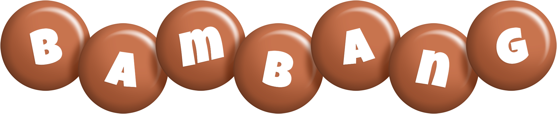 Bambang candy-brown logo