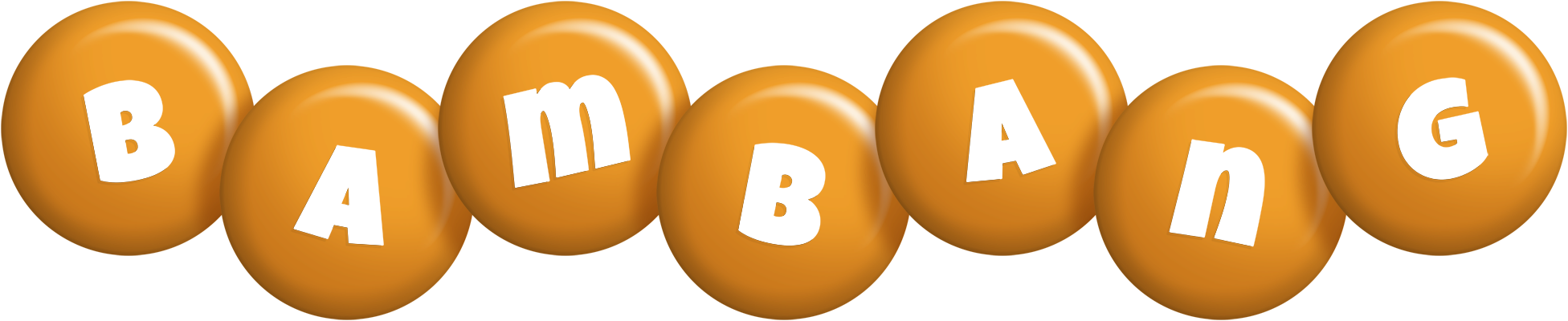 Bambang candy-orange logo