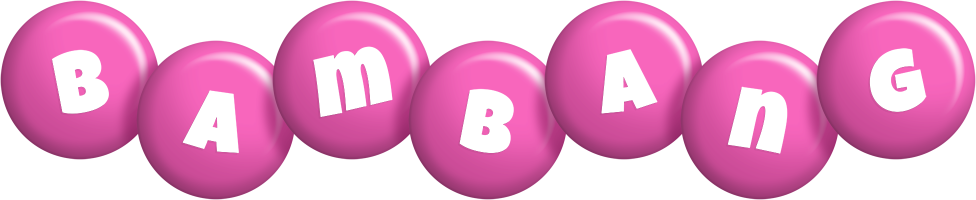 Bambang candy-pink logo
