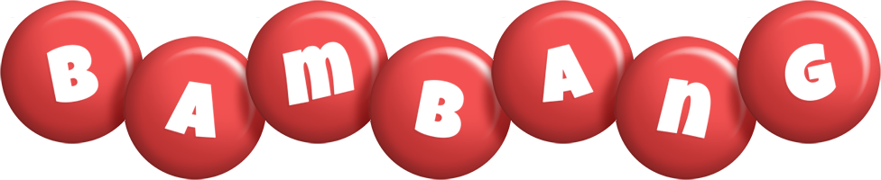Bambang candy-red logo