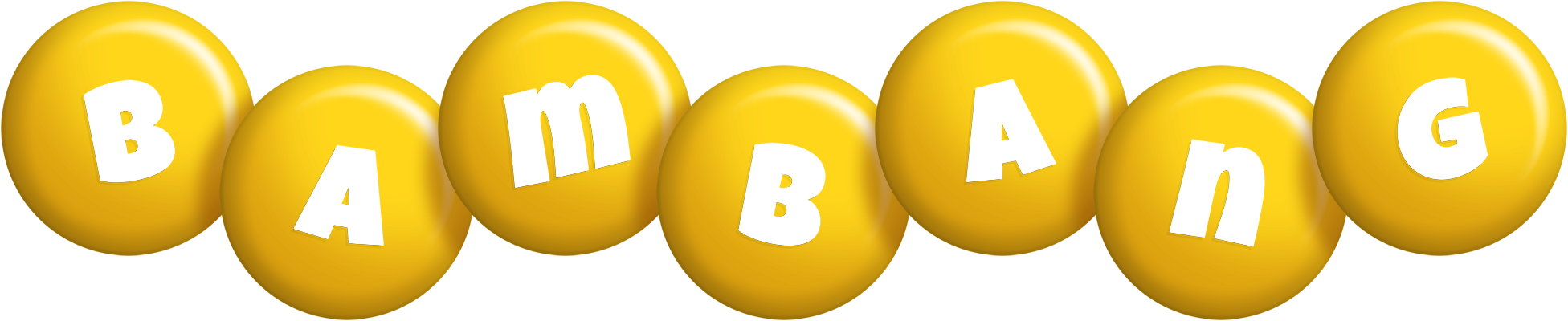 Bambang candy-yellow logo