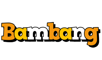 Bambang cartoon logo