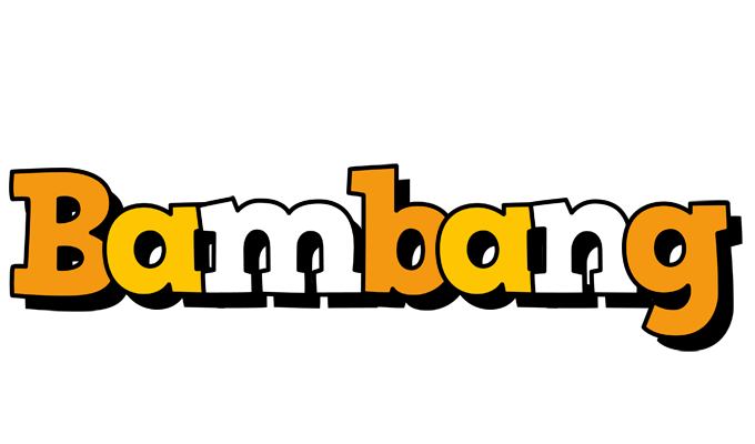 Bambang cartoon logo