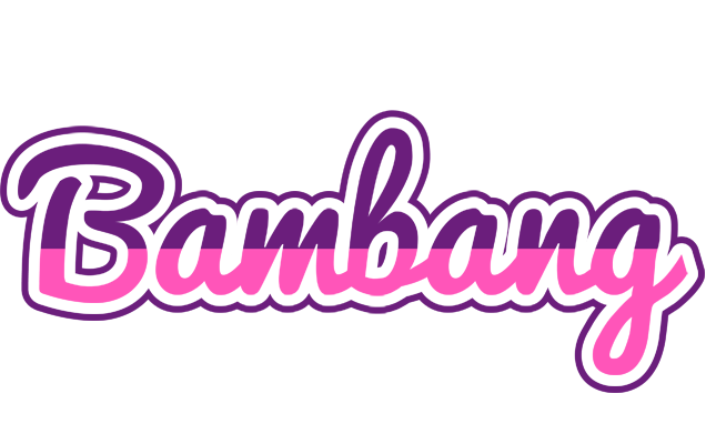 Bambang cheerful logo
