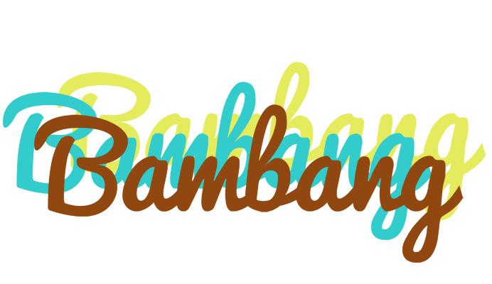 Bambang cupcake logo