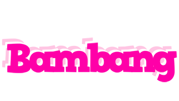 Bambang dancing logo