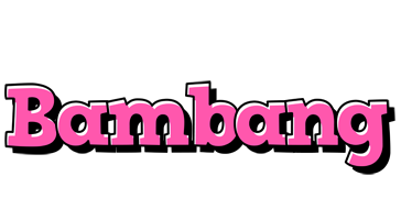 Bambang girlish logo