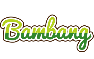 Bambang golfing logo