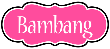 Bambang invitation logo