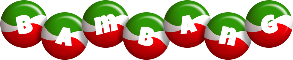Bambang italy logo