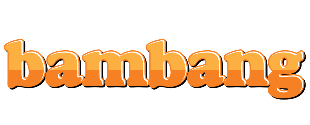 Bambang orange logo