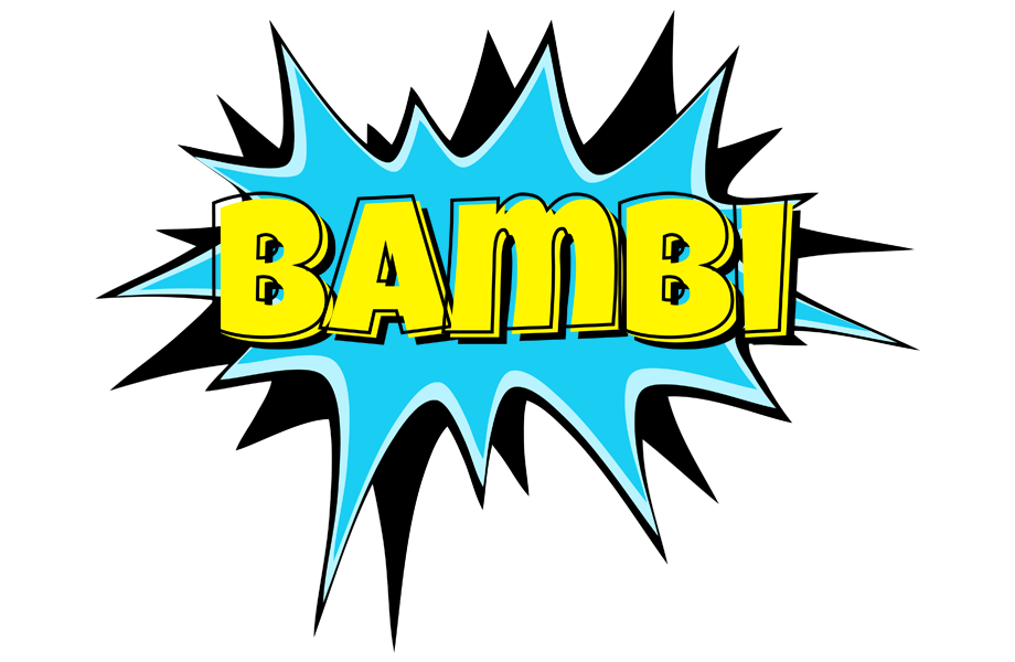 Bambi amazing logo