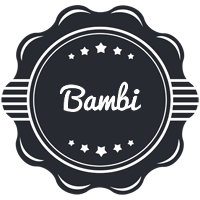 Bambi badge logo