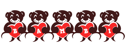 Bambi bear logo