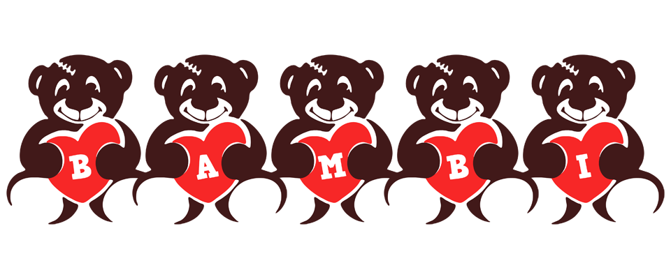 Bambi bear logo