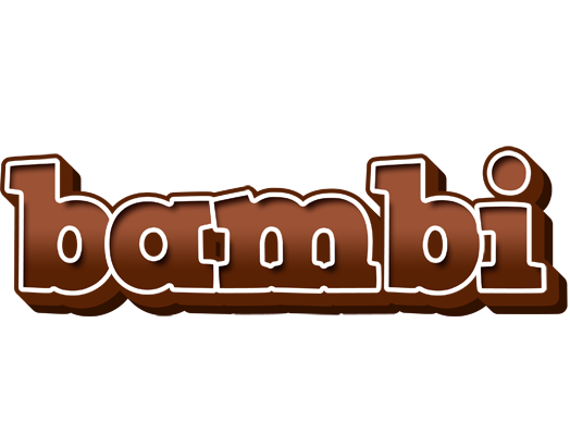 Bambi brownie logo