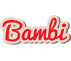 Bambi chocolate logo