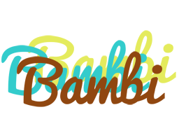 Bambi cupcake logo