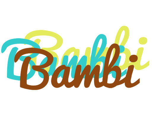 Bambi cupcake logo