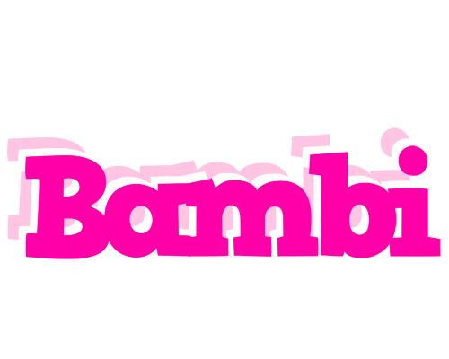 Bambi dancing logo