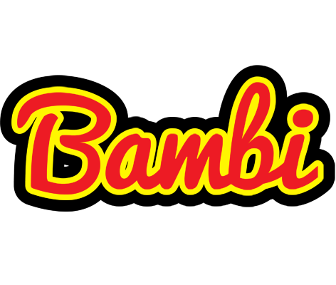 Bambi fireman logo