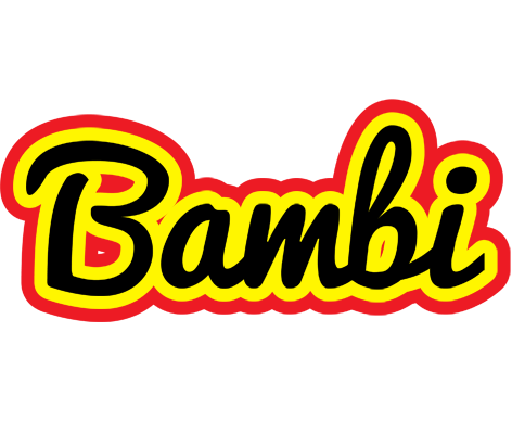 Bambi flaming logo