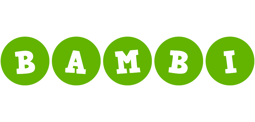 Bambi games logo