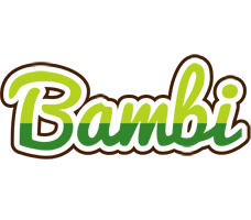 Bambi golfing logo