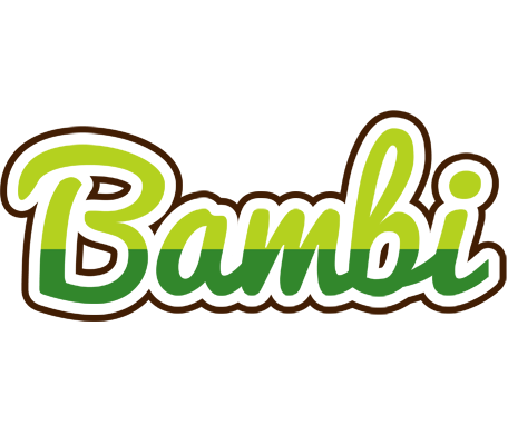 Bambi golfing logo