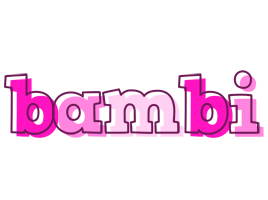 Bambi hello logo