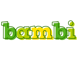 Bambi juice logo