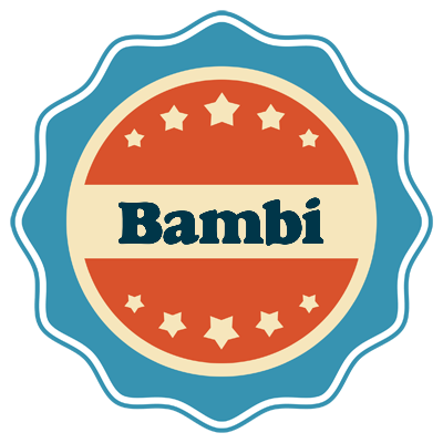 Bambi labels logo