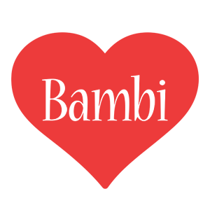 Bambi love logo