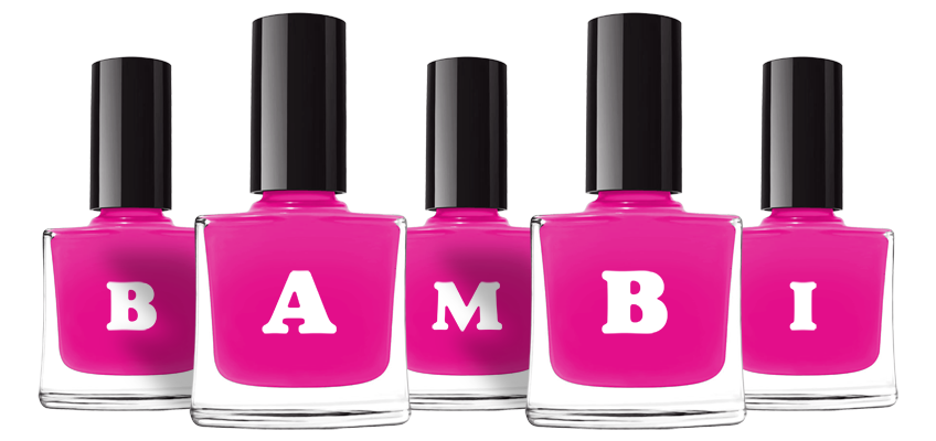 Bambi nails logo
